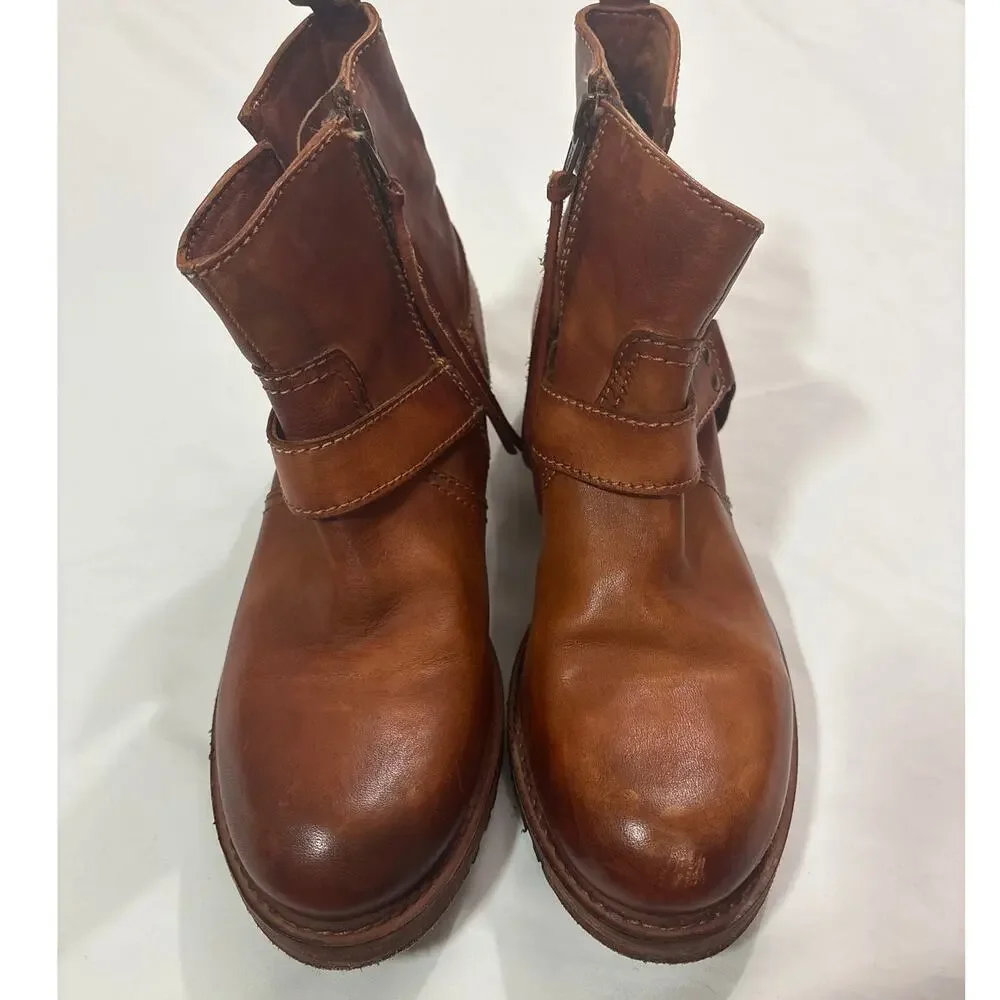 Vintage Foundry Co. Women's 7 Morgan Boots Brown Western Cowgirl Festival Boho